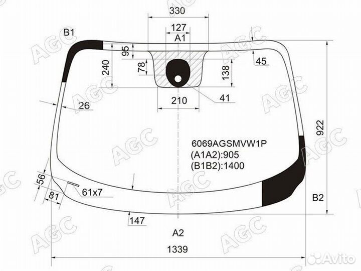 Стекло лобовое + дд nissan juke 10