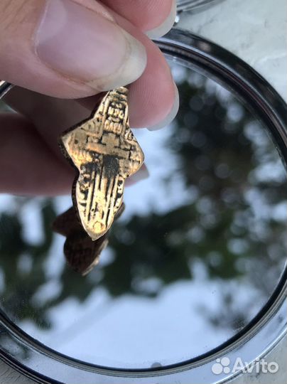 Крест старинный лепесток