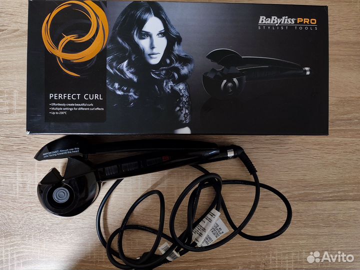 Плойка для завивки волос babyliss