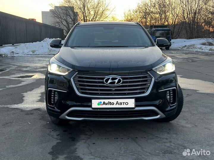 Hyundai Grand Santa Fe 2.2 AT, 2017, 161 000 км