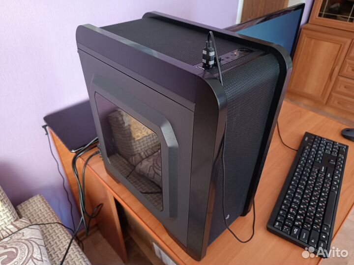 Компьютер i3-6100 + RX470 4gb