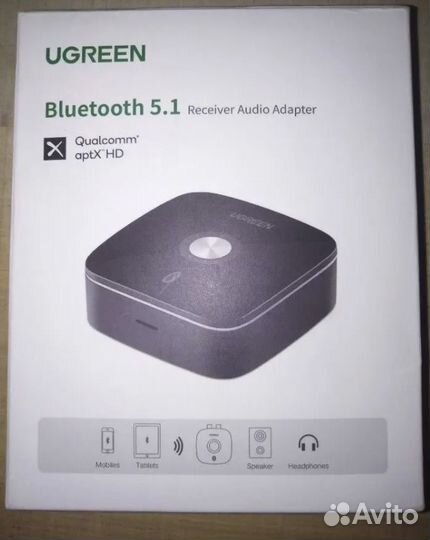 Bluetooth 5.1 ресивер с aptX HD Ugreen
