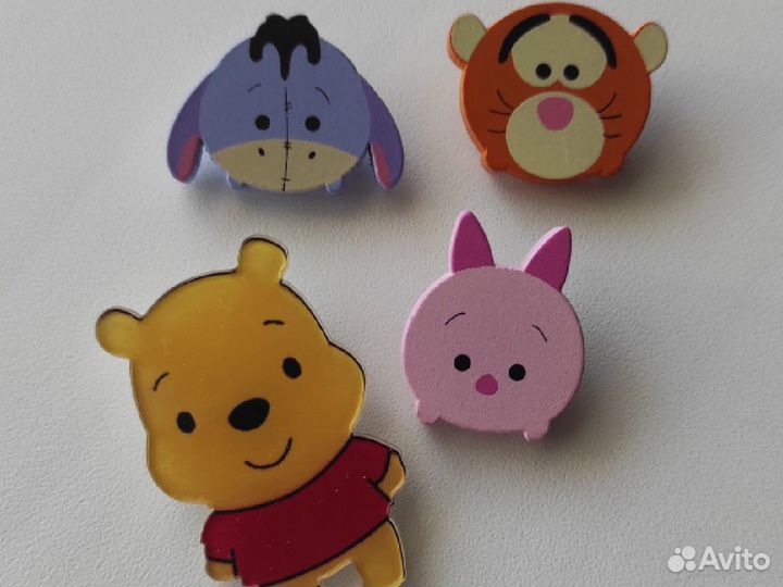 Деревянные значки