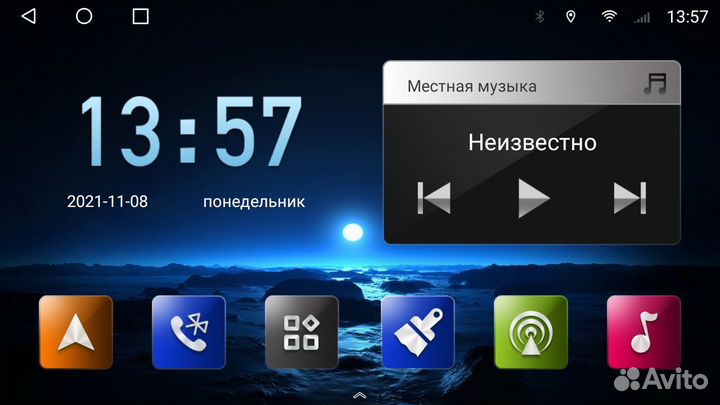 Штатная магнитола Pajero Sport Android 11 2+32