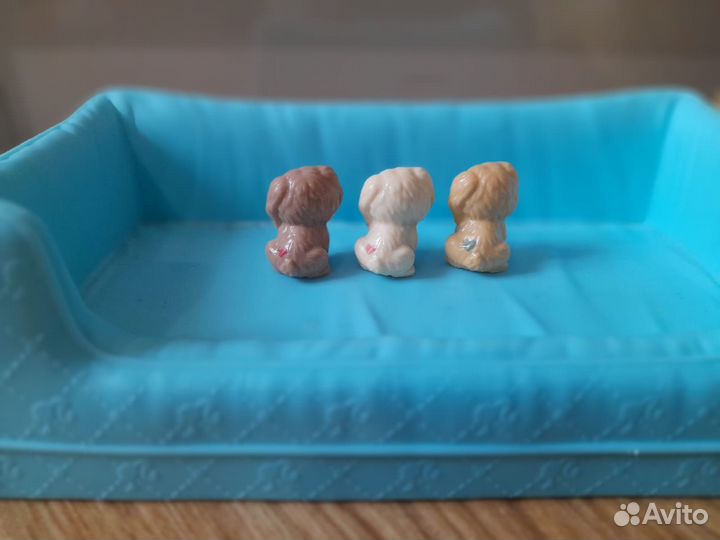 Барби с собакой и щенками