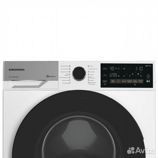 Стиральная машина grundig gw7 p77h21 w белый