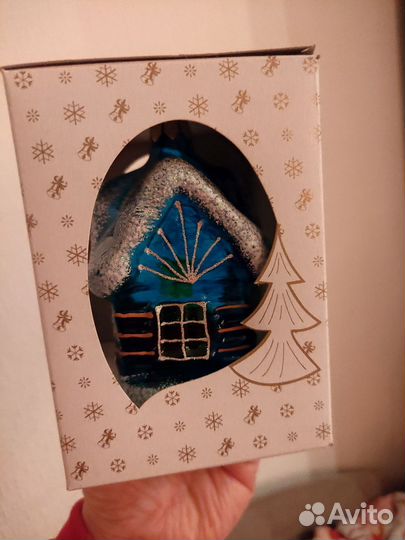 Ёлочные игрушки Домик