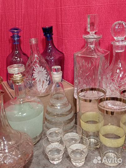 Штофы и графины СССР