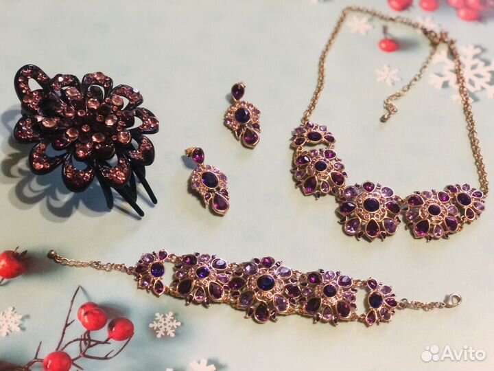 Шикарный комплект украшений