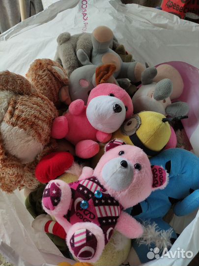 Мягкие игрушки пакетом бесплатно