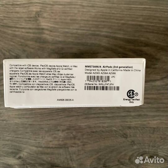 Наушники apple airpods 3