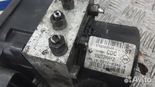 Блок ABS renault megane 3 (HEA18KW01)