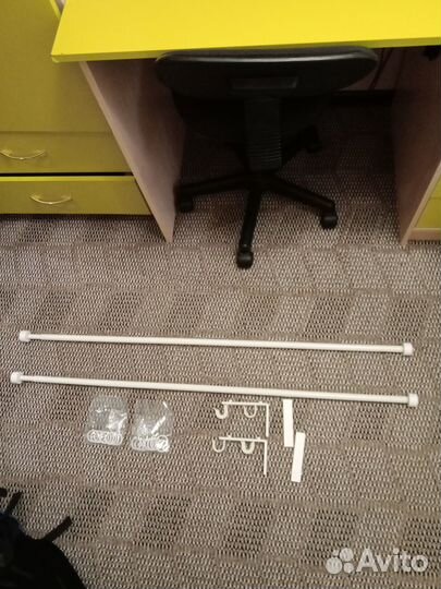 Гардина для штор металлическая