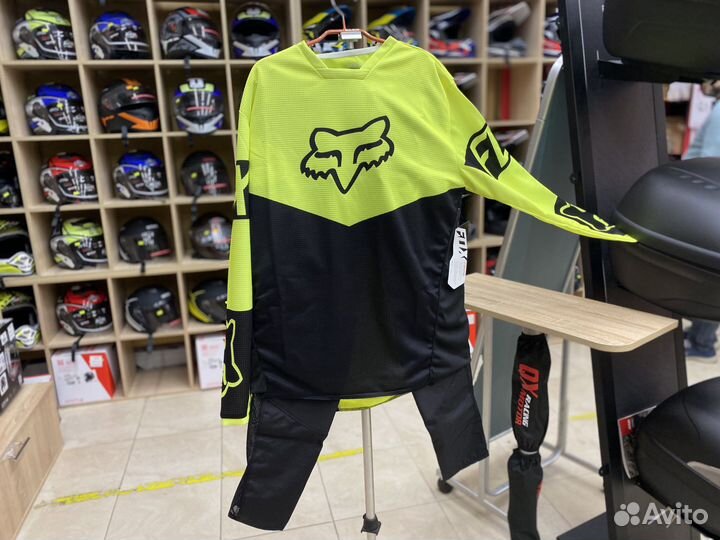 Костюм кроссовый Fox мотокросс джерси штаны