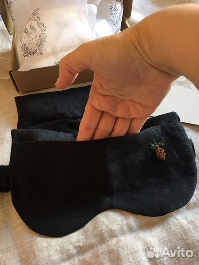 Маска для сна и отдыха с термо и арома эффектом