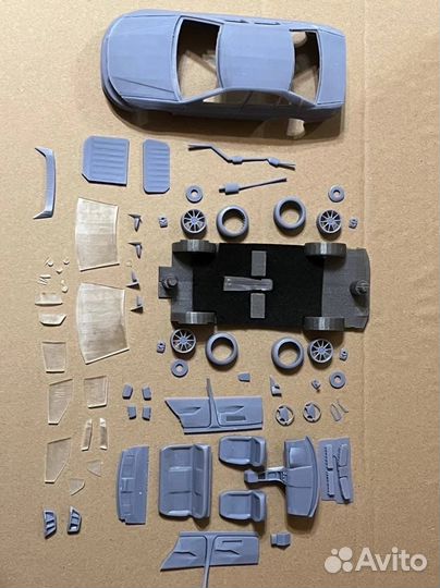 Сборная модель Mitsubishi Galant 8