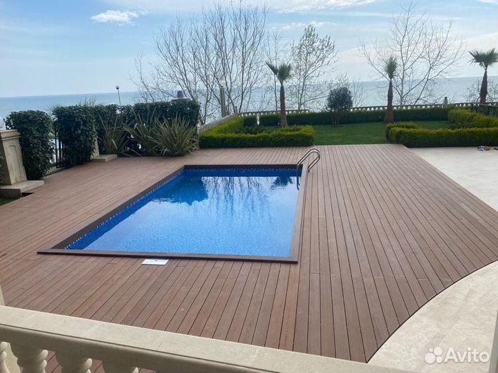 Монтаж террасной доски