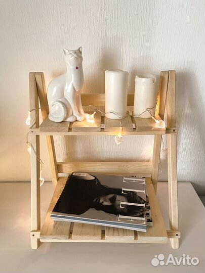 Этажерка настольная складная