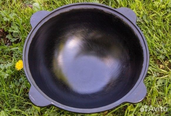 Казан чугунный узбекский