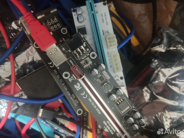 Райзер pci-e для видеокарт, для майнинга