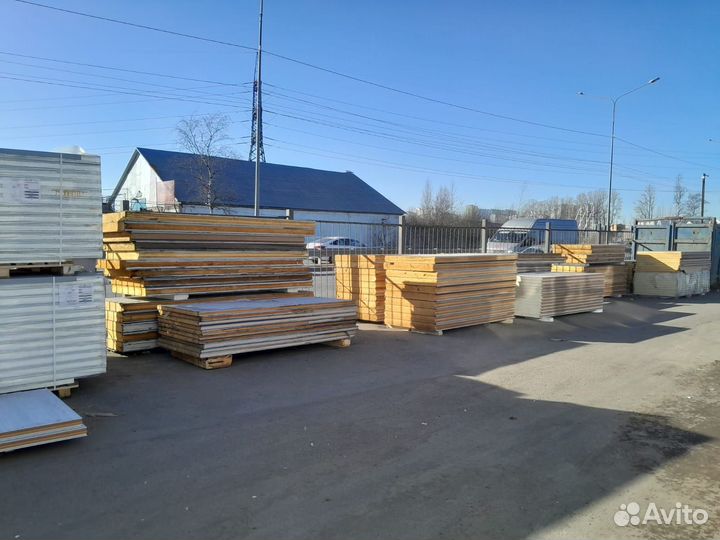 Сэндвич панели бу в наличии