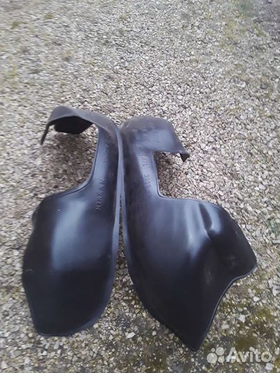 Подкрылки задние nissan