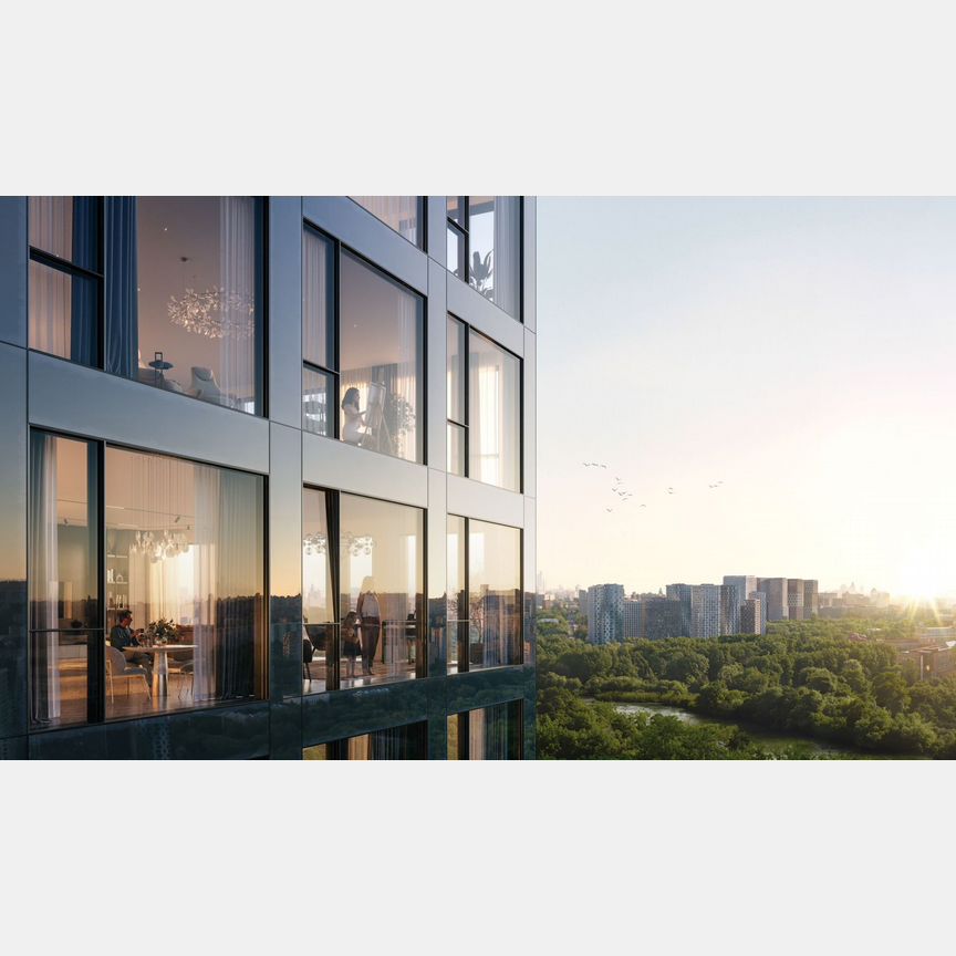 2-к. квартира, 60,5 м², 35/59 эт.