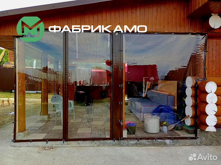 Мягкие окна для беседки