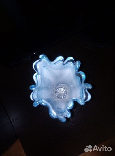 Ваза молочное стекло СССР