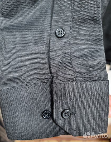 Рубашка чёрная tommy