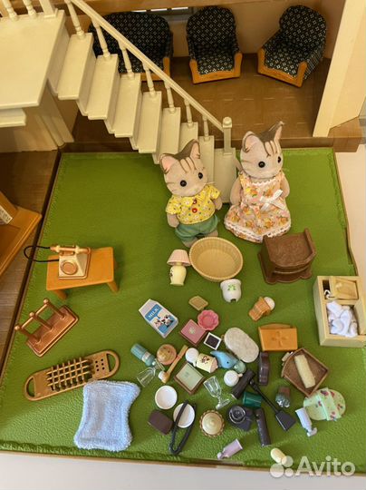Sylvanian Families большой дом со светом