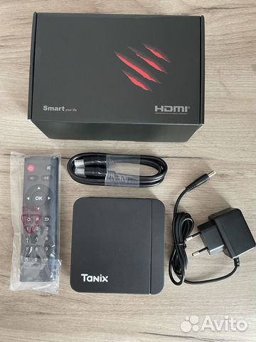 Tanix W2 Андроид Смарт-тв- приставка