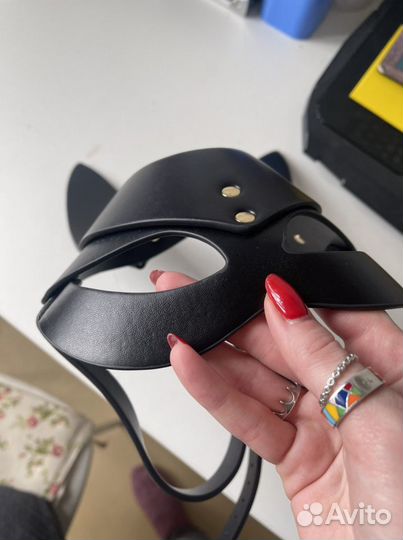 Маска зайка для фотосессии