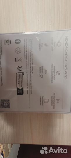 Беспроводные наушники honor earbuds x 5 pro