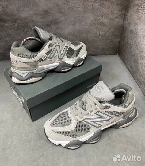 Кроссовки new balance 9060 серые