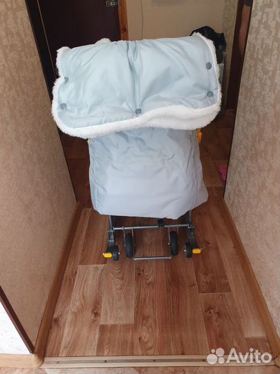 Детские санки-коляска