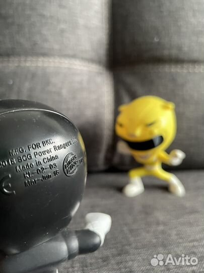 Power rangers игрушки из burger king