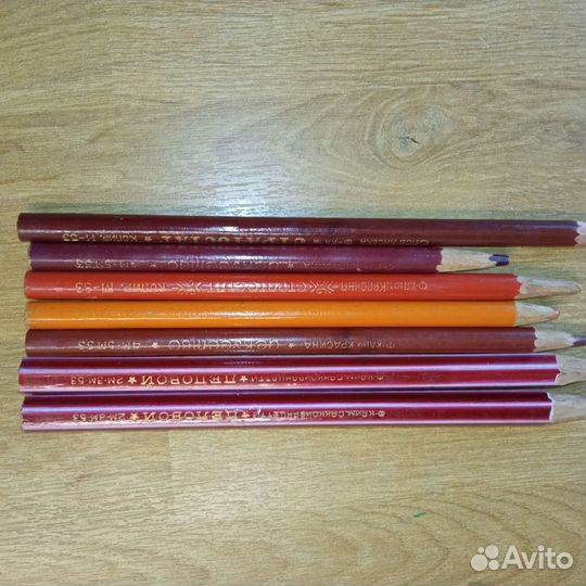 Карандаши 1940-80х гг