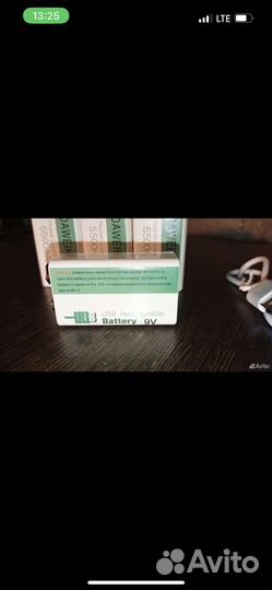 Аккумуляторная батарея 9 v перезаряжаемая