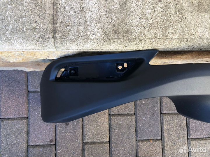 Юбка(губа) заднего бампера Камри v70\v75