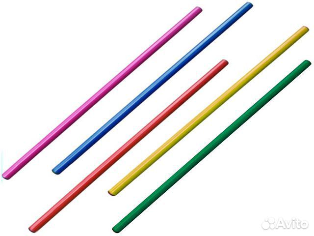 Палка гимнастическая пластиковая Sport.Длина 100