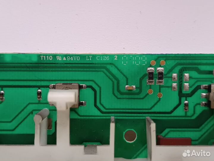 Плата индикации стиральной машины Indesit wisl 82