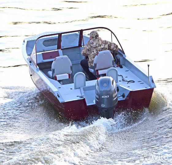 Новый катер Gold Fisher 520 DCM fish для рыбалки