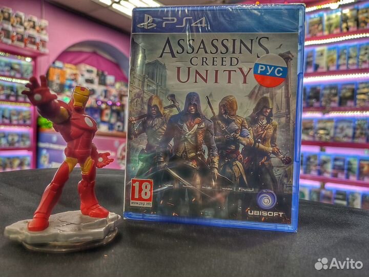 Assassin's Creed Единство (Б/У) RUS PS4