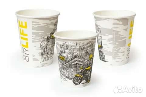 Стаканы одноразовые бумажные