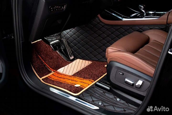 3D Коврики Infiniti Салон Багажник из Экокожи