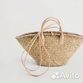 Плетеная сумка mango