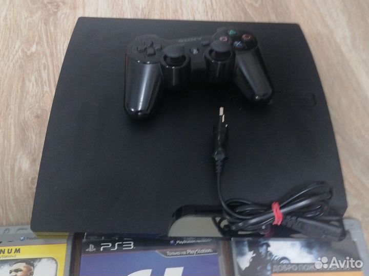 Игровая приставка ps3 с дисками