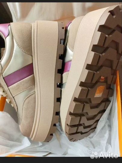 Кеды, 38, полнота D4.новые, натуральные