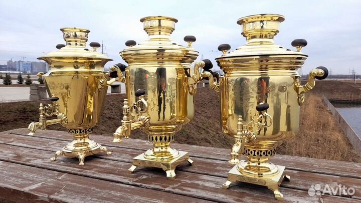 Самовары Русские медные